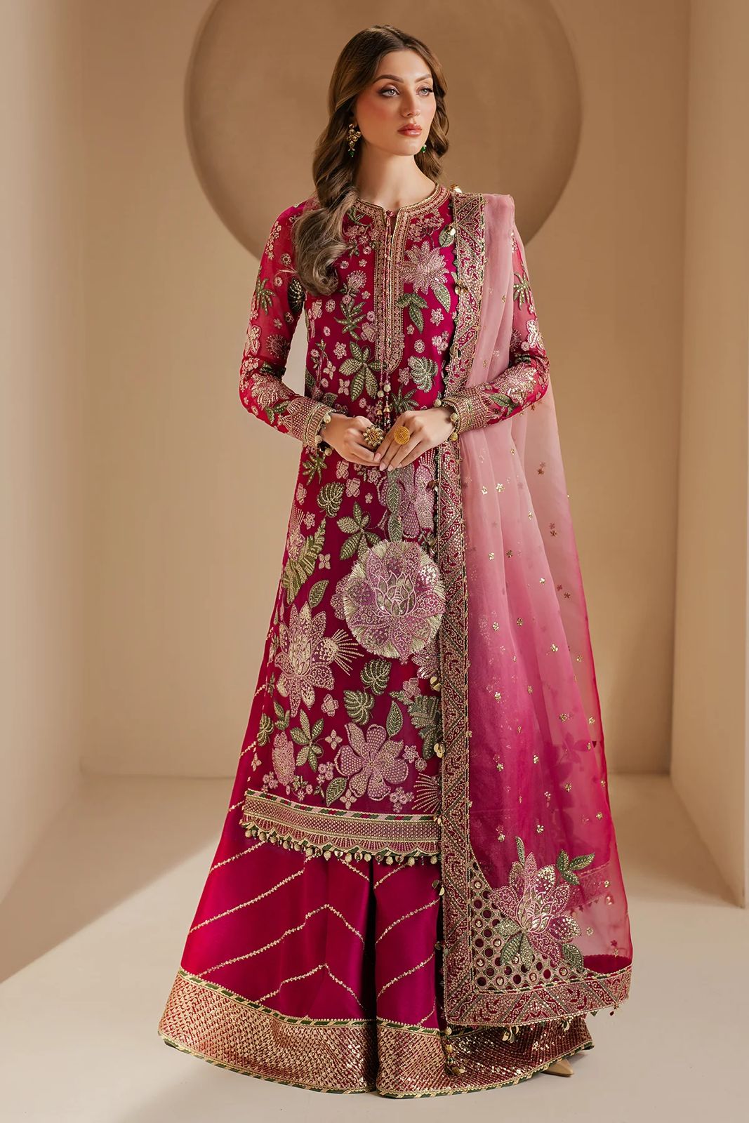 JAZMINE CHIFFON EMBROIDED