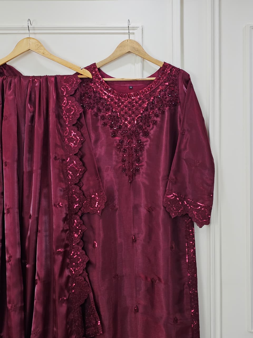 3 Pcs Sheesha Silk Luxury Pret