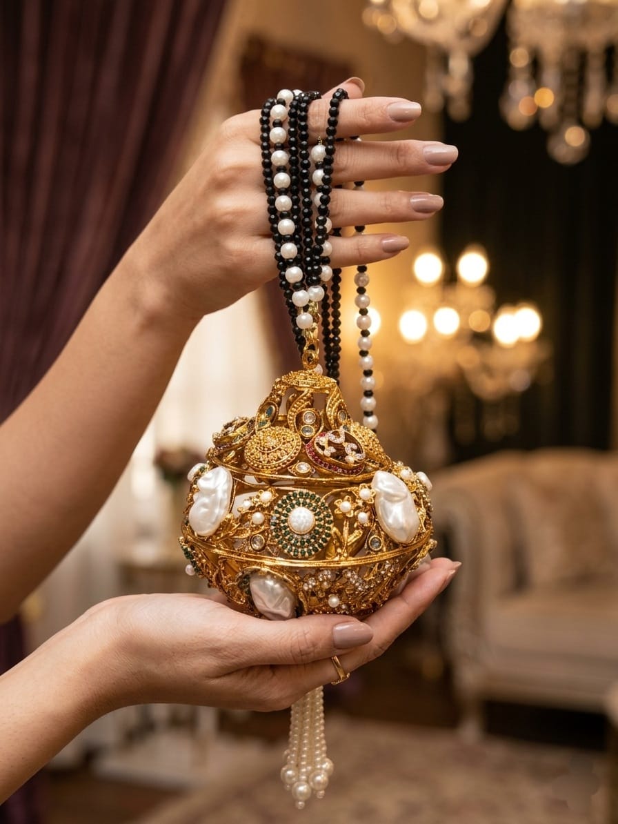 Beautiful Designer Premium Quality Full Work 3D Turkish Clutch