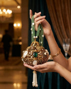 Beautiful Designer Premium Quality Full Work 3D Turkish Clutch