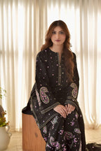 Ready To Wear Black  Embroidered 2 Pcs
