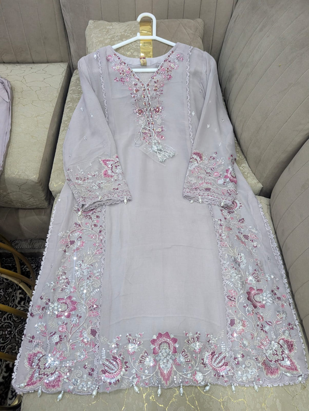 Elegant Chiffon Embroidered 3 Pcs