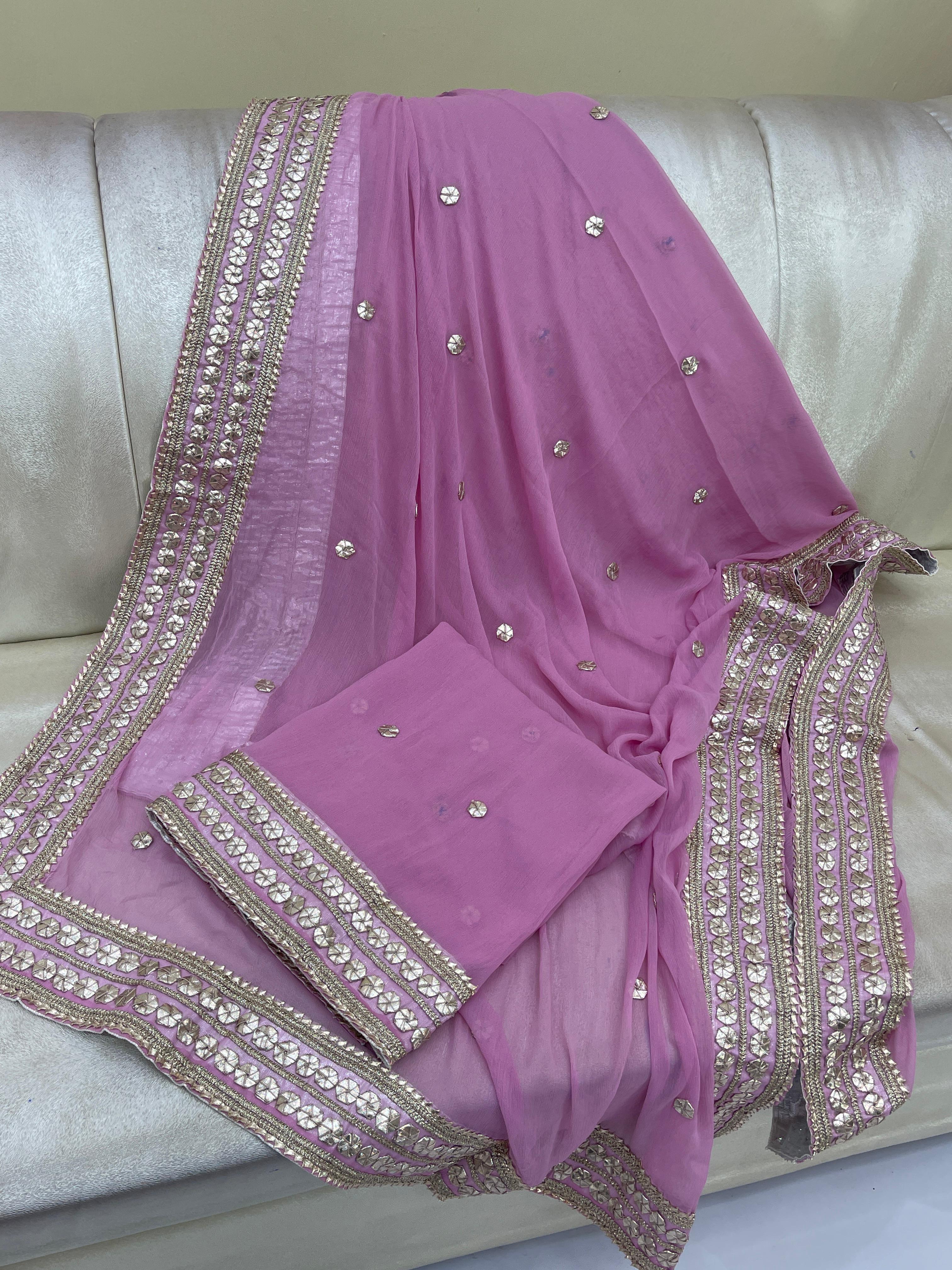 Hand Made Beautiful LCD Gotta Jall Suit