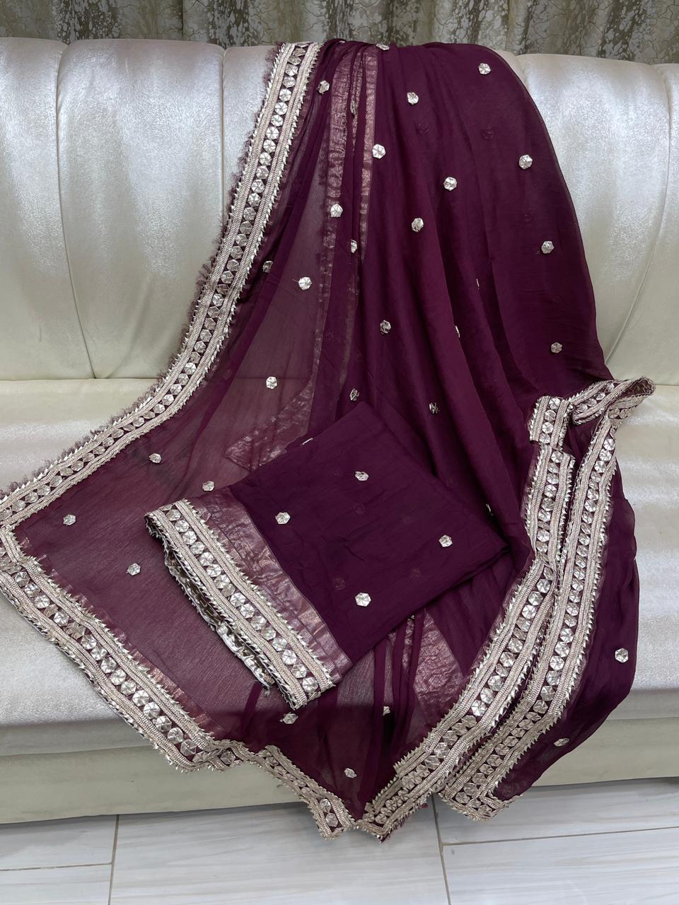 Hand Made Beautiful LCD Gotta Jall Suit
