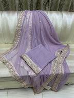 Hand Made Beautiful LCD Gotta Jall Suit