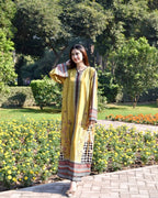 Ready To Wear Yellow Blush Coord  2 Pcs