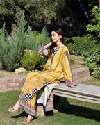 Ready To Wear Yellow Blush Coord  2 Pcs