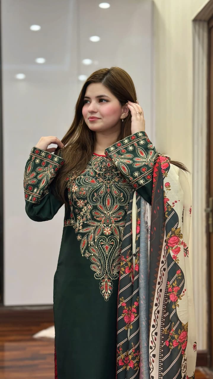DINAR EMBROIDERY 3 Pcs