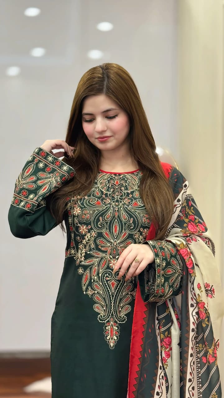 DINAR EMBROIDERY 3 Pcs