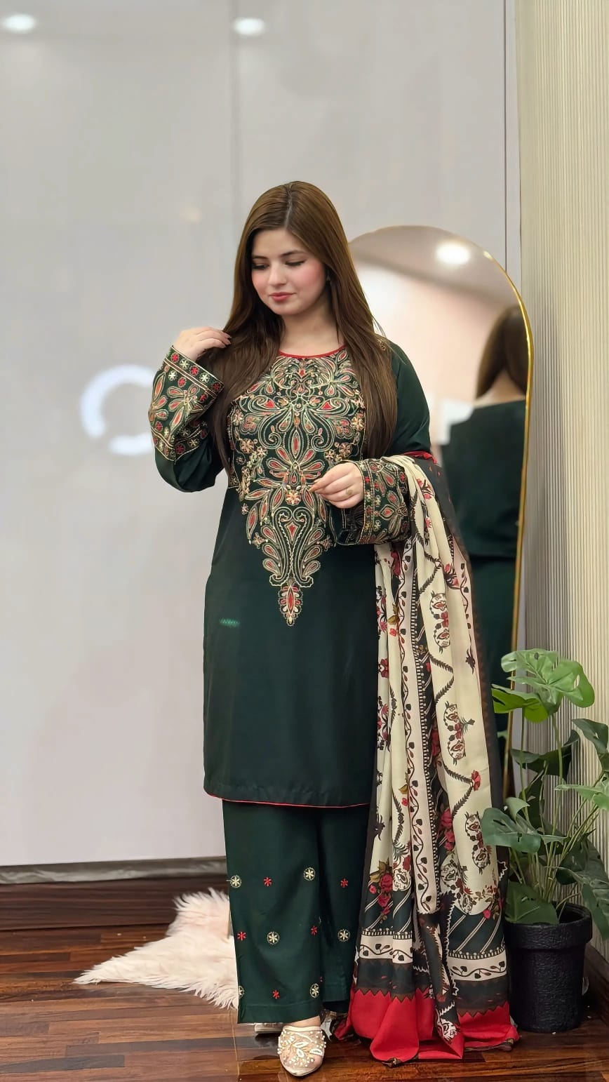 DINAR EMBROIDERY 3 Pcs