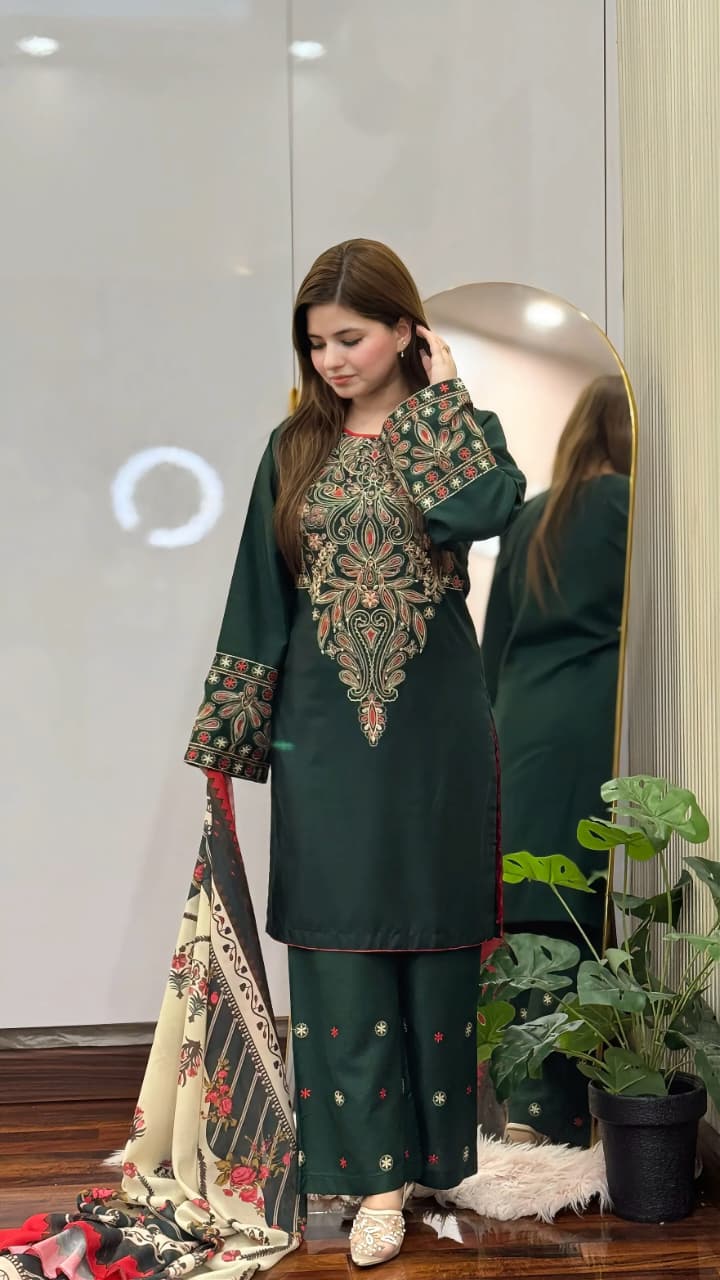 DINAR EMBROIDERY 3 Pcs