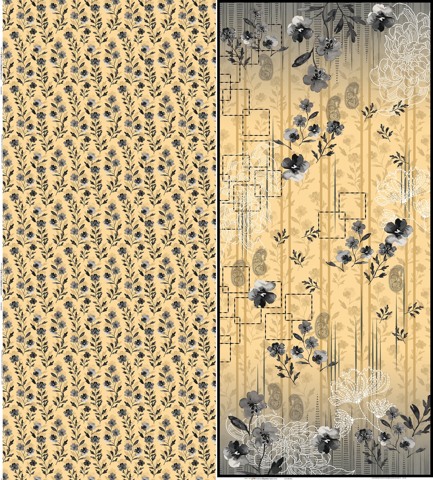 Al karam Signature Digital AIR JET fabric