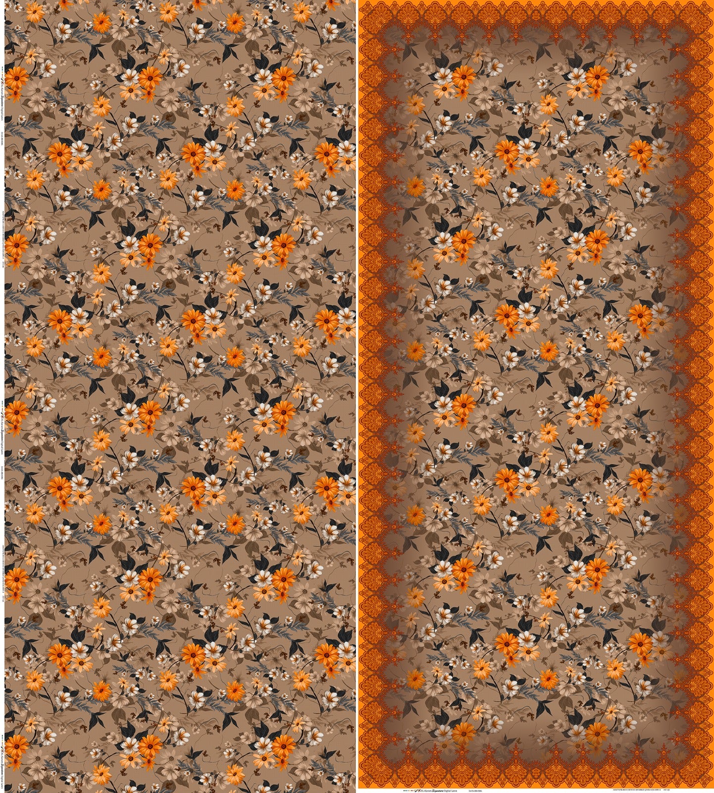 Al karam Signature Digital AIR JET fabric