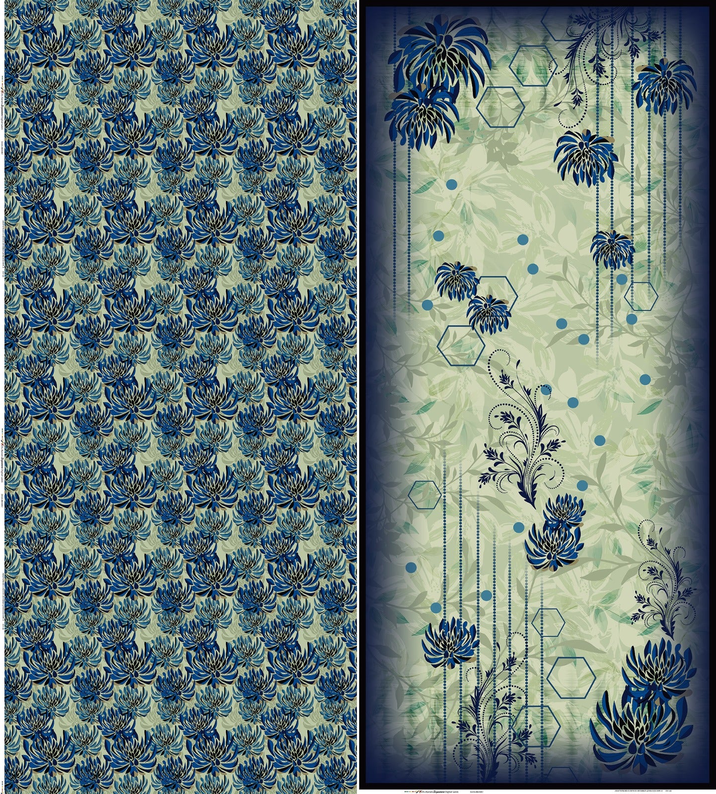 Al karam Signature Digital AIR JET fabric