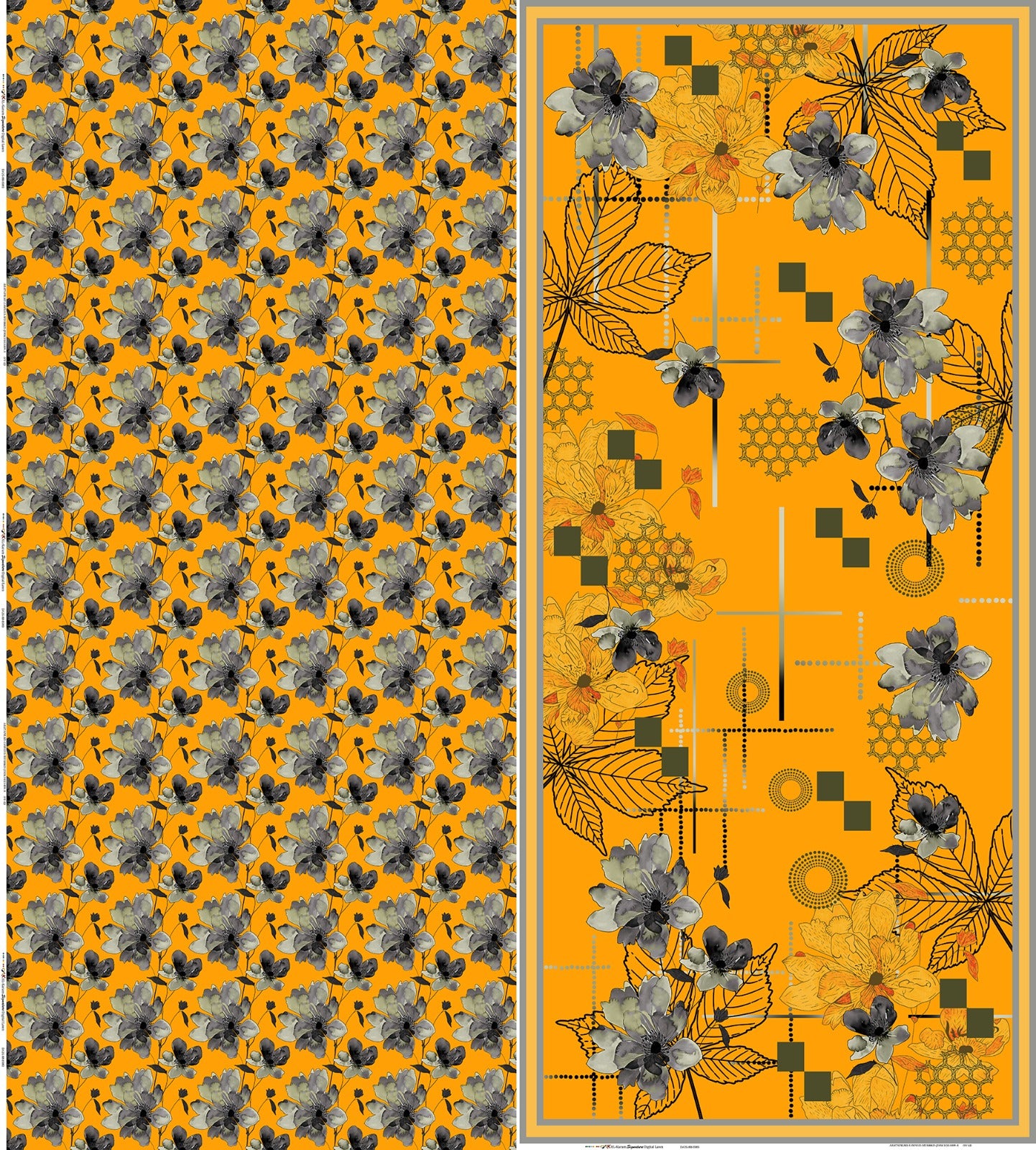 Al karam Signature Digital AIR JET fabric