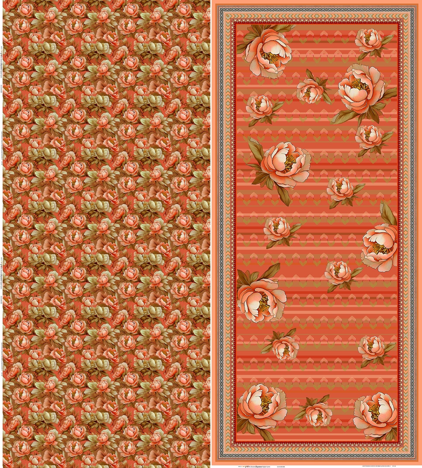 Al karam Signature Digital AIR JET fabric