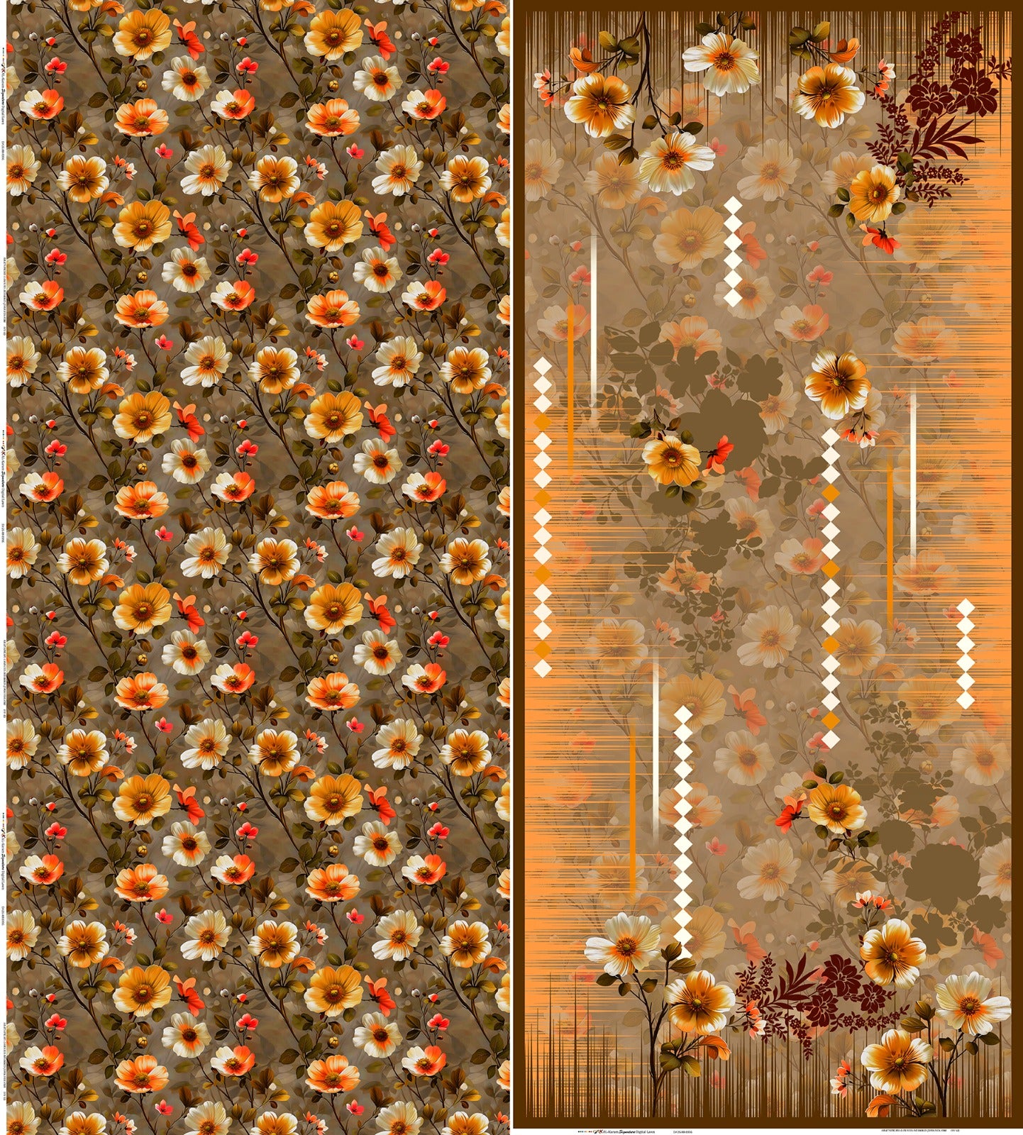 Al karam Signature Digital AIR JET fabric