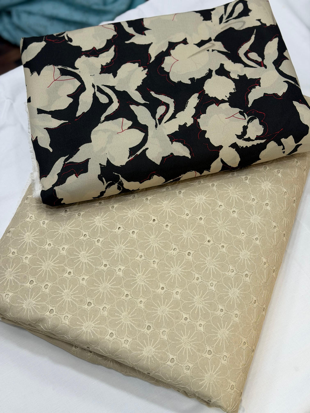 Chicken Kari Shirt With Printed Trouser