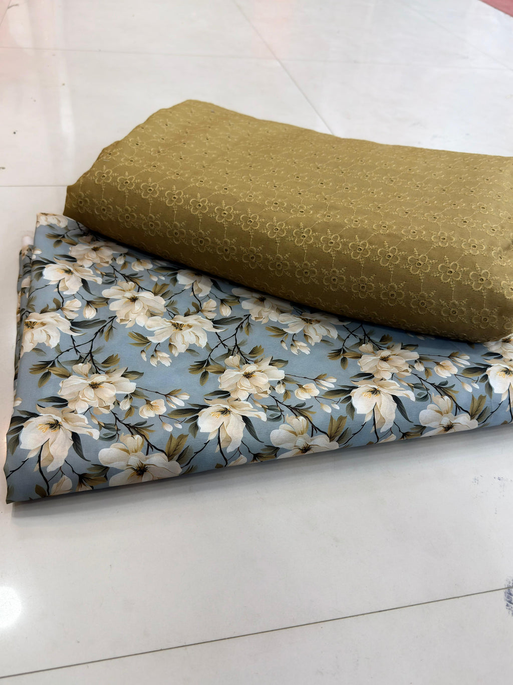 Chicken Kari Shirt With Printed Trouser