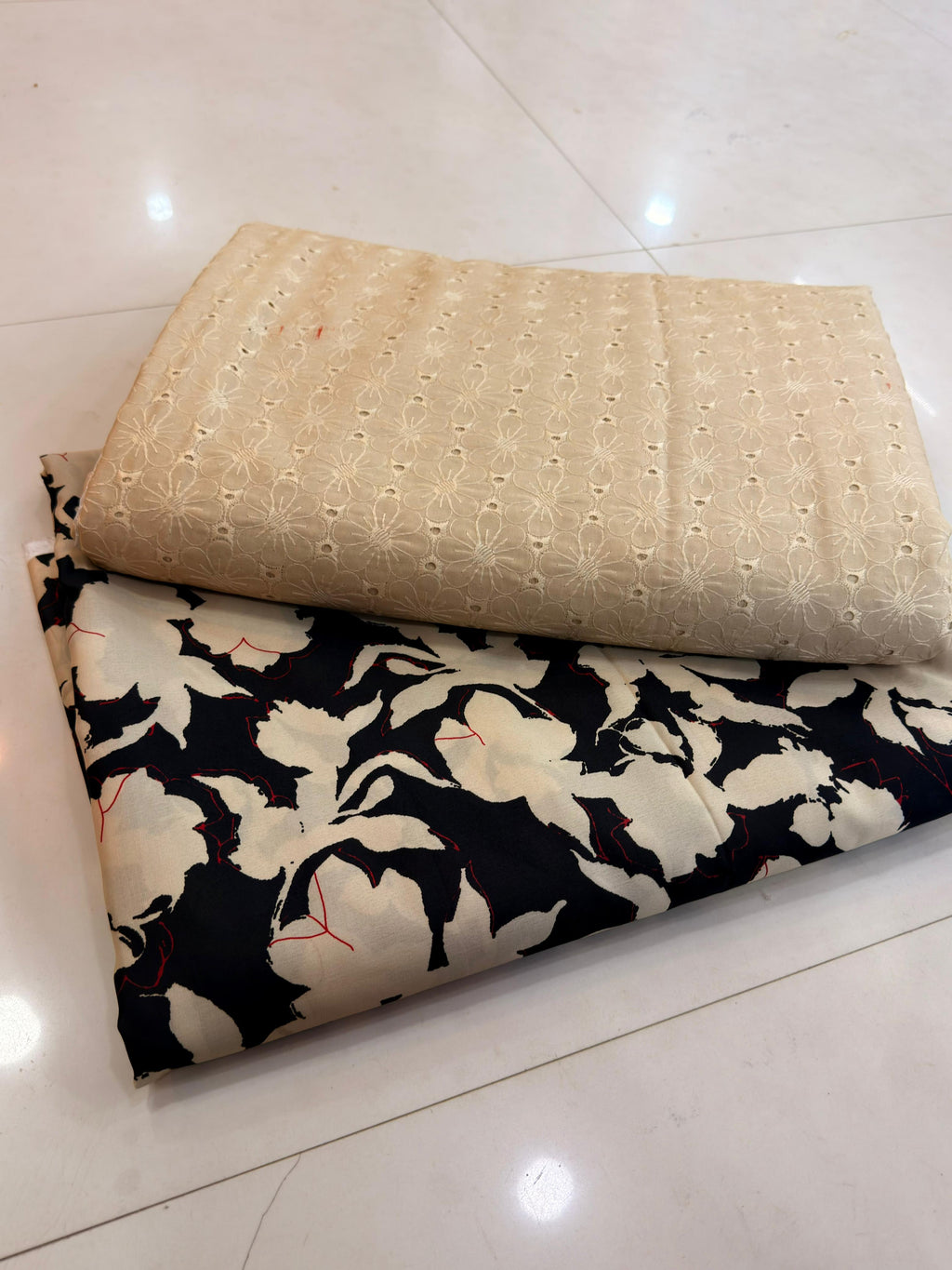 Chicken Kari Shirt With Printed Trouser