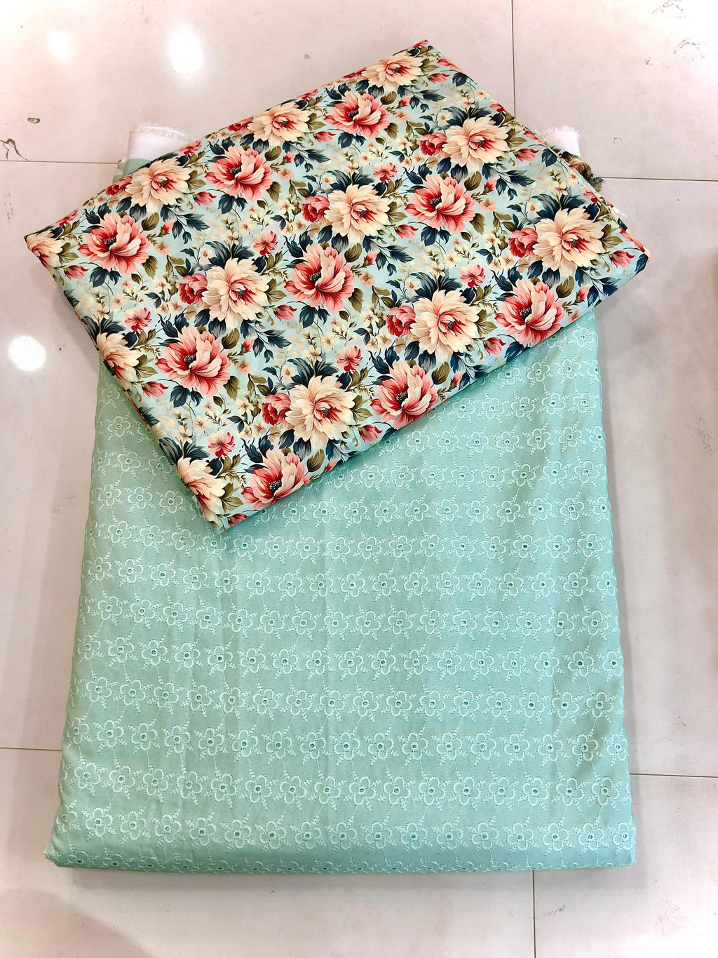Chicken Kari Shirt With Printed Trouser