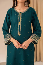 SAFIRA EMBROIDERED 3PC (PLAZO)