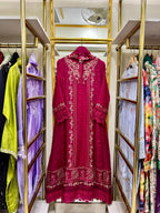 CHIFFON GOWN 3 PCS