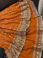 Eid Collection  Full Sequin & Thread Work Flairy Maxi