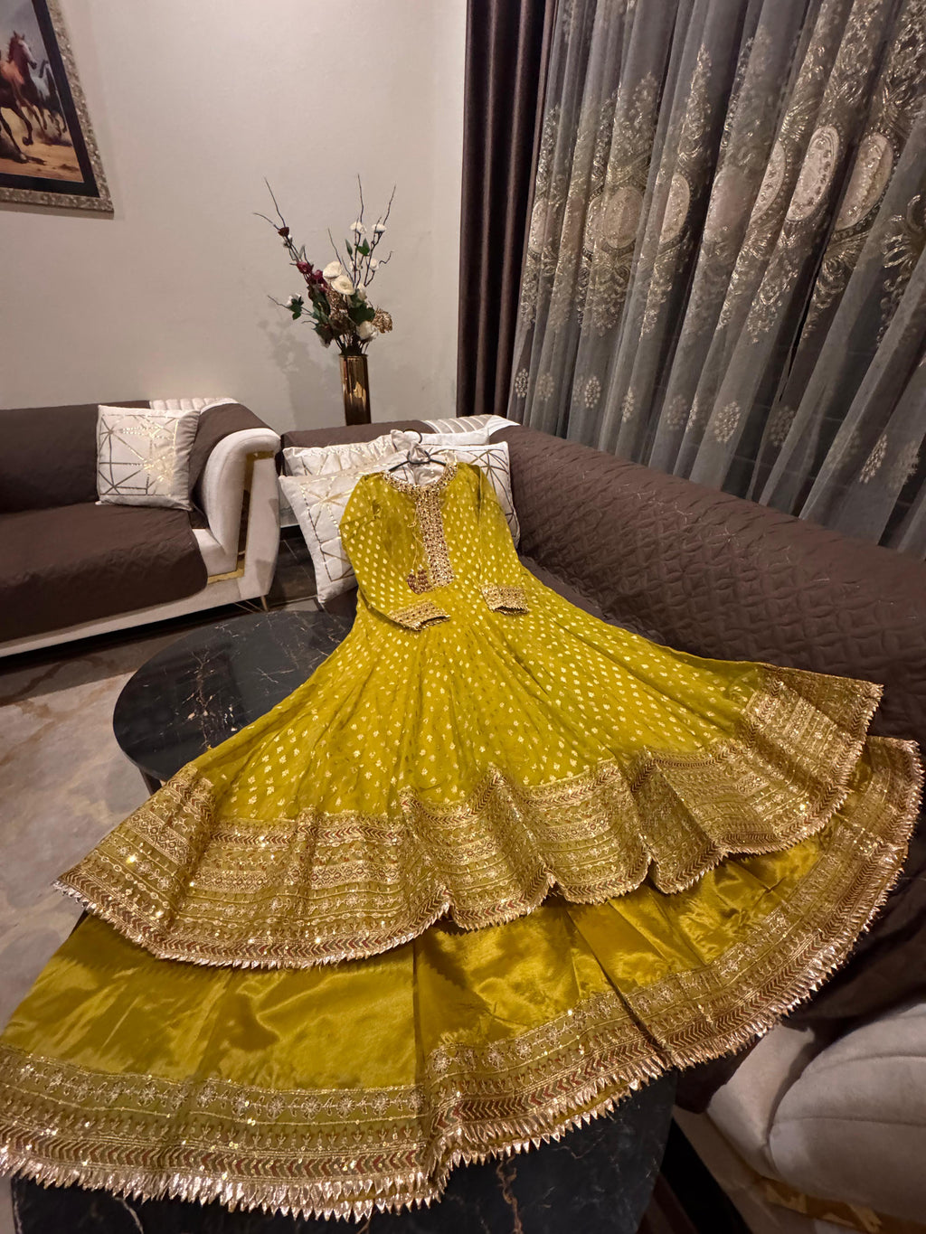 Eid Collection Elegant Chiffon Flairy Maxi