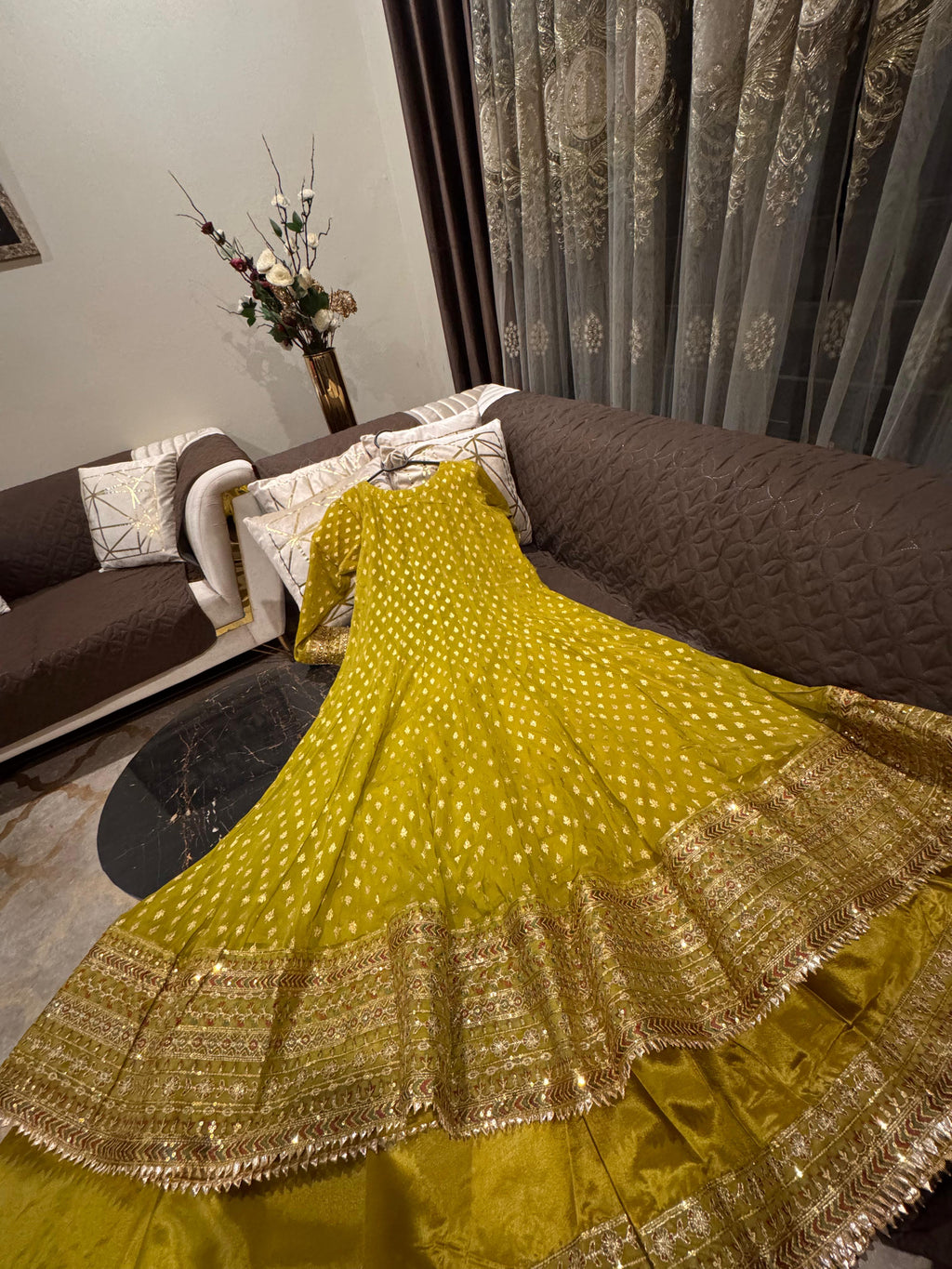 Eid Collection Elegant Chiffon Flairy Maxi