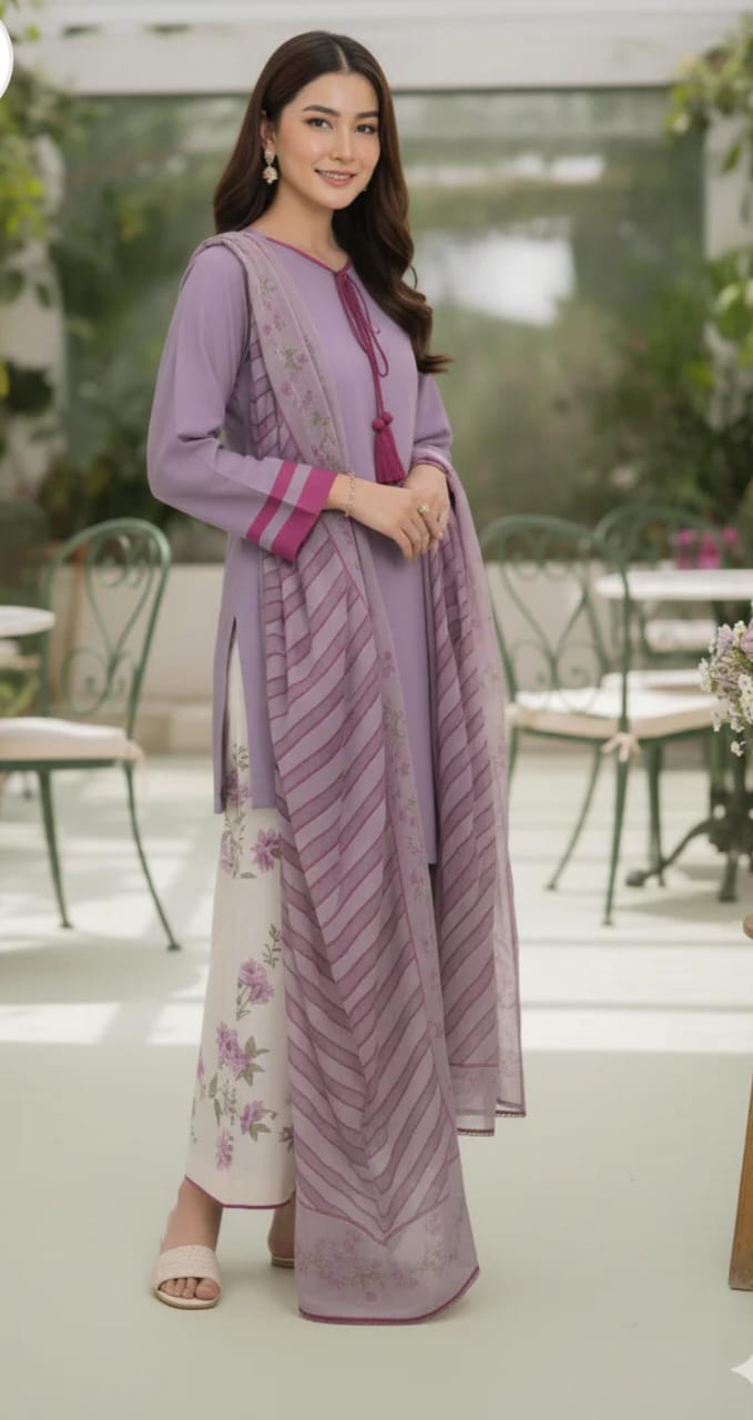 Lavenderor Digital printed 3 Pcs