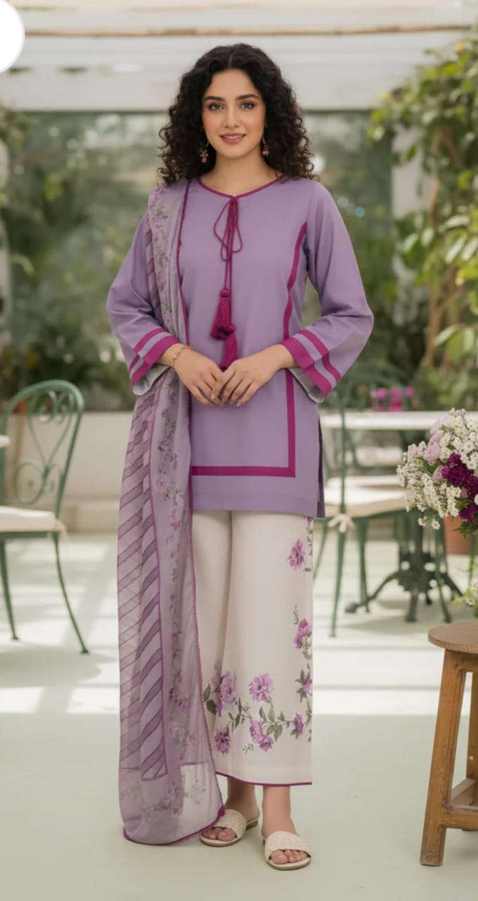 Lavenderor Digital printed 3 Pcs