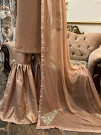 New Pure Chiffon Ready To Wear Handwork