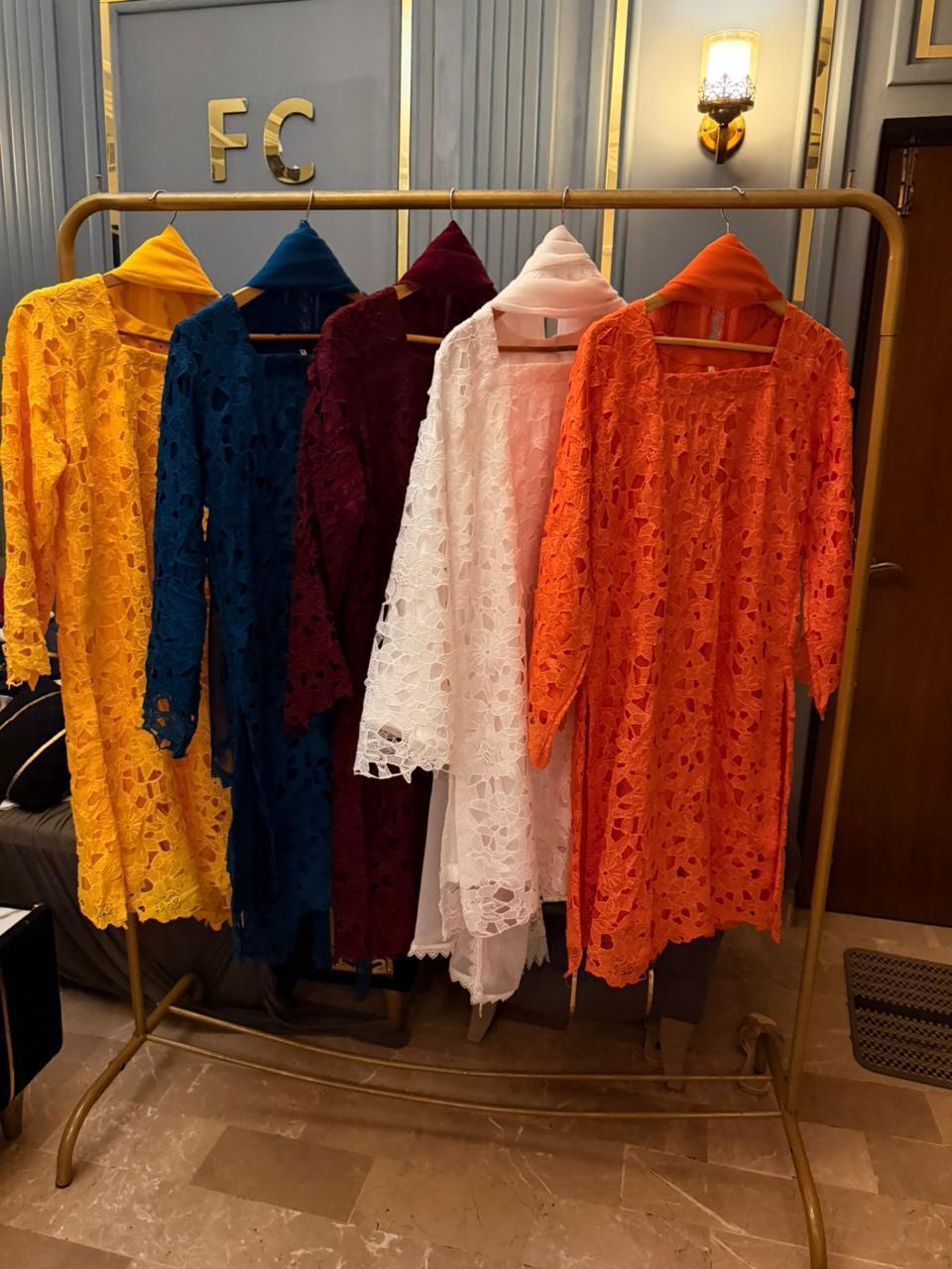 Qureshia Stiched 3 Pcs Dress With Silk Inners