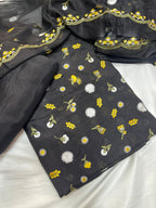 Pak Pure Raw Silk Fabric 3D Style Design