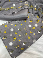 Pak Pure Raw Silk Fabric 3D Style Design