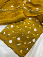 Pak Pure Raw Silk Fabric 3D Style Design