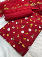 Pak Pure Raw Silk Fabric 3D Style Design