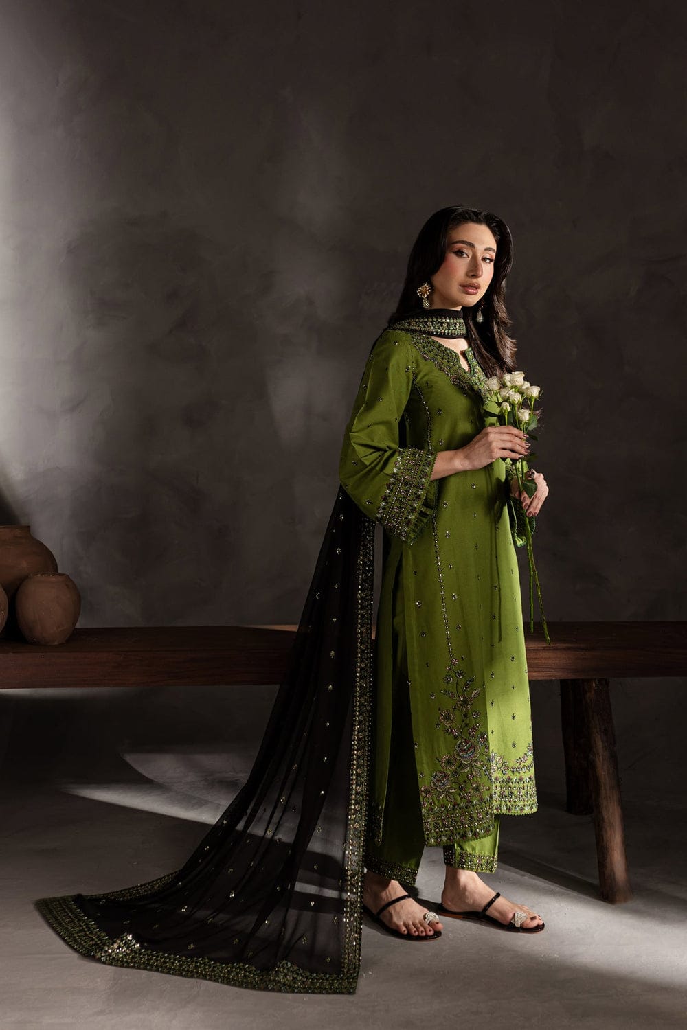 MAYAL EMBROIDERY 3 PCS