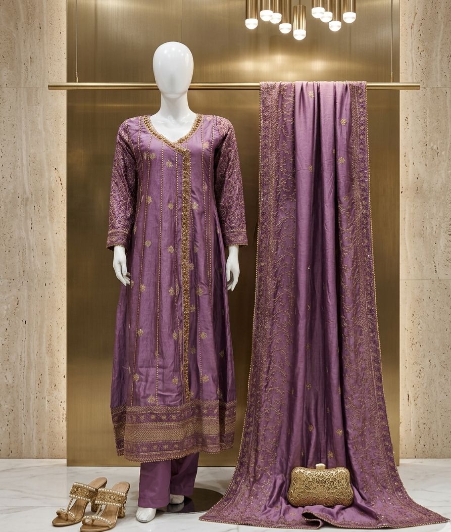High-Quality Silk Maxi & Trouser