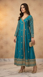 High-Quality Silk Maxi & Trouser