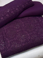 Soft Chiffon Sequence & Embroidered 3 Pcs Collection