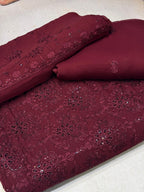 Soft Chiffon Sequence & Embroidered 3 Pcs Collection