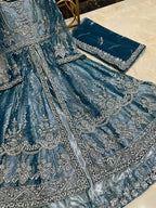 Pure Net Ready To Wear Heavy Handwork