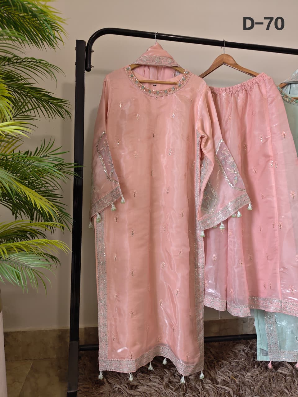 3 Pcs Sheesha Silk Luxury Pret