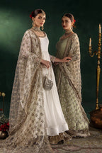 Crinkle Chiffon Hand Embroidered 3 Pcs