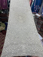 Pure Shamooz Silk Chunri Print Dupatta with Mukesh Kamdani Work