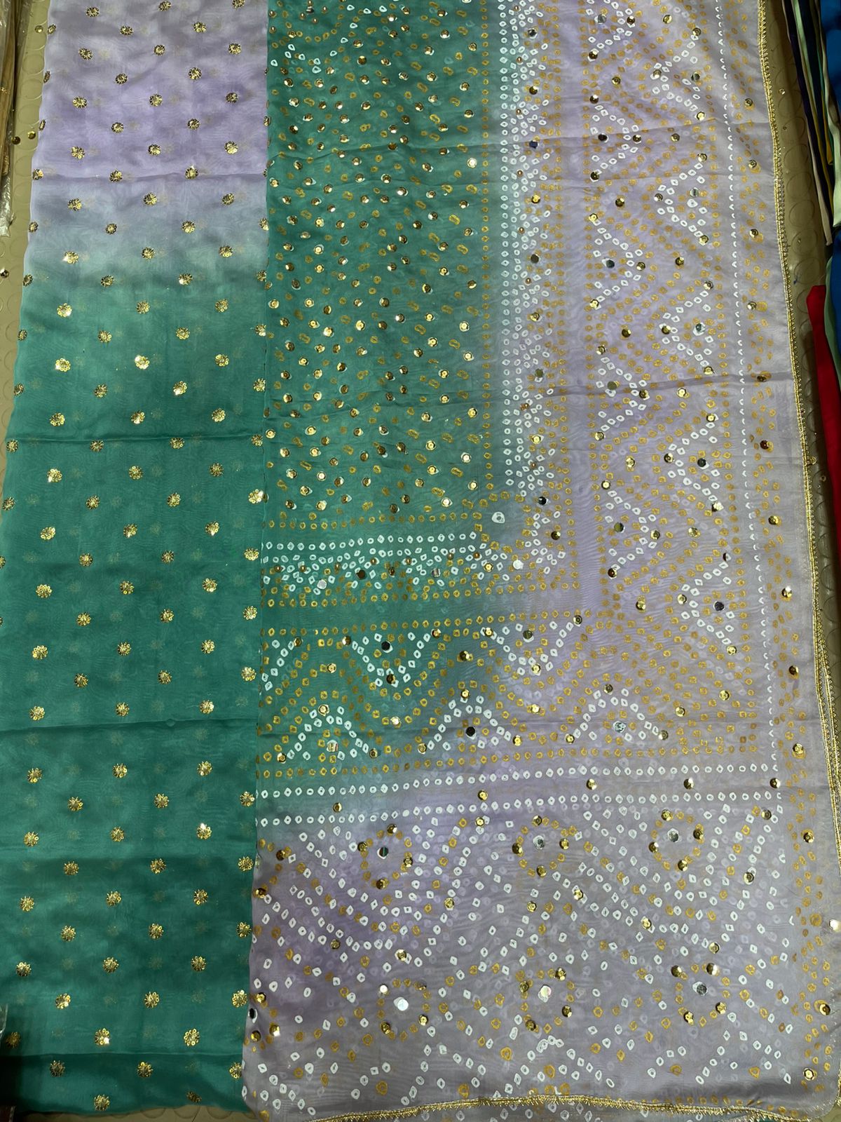Luxury Medium Silk 3 Pcs Suit
