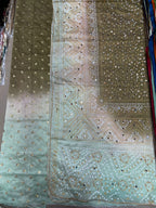 Luxury Medium Silk 3 Pcs Suit