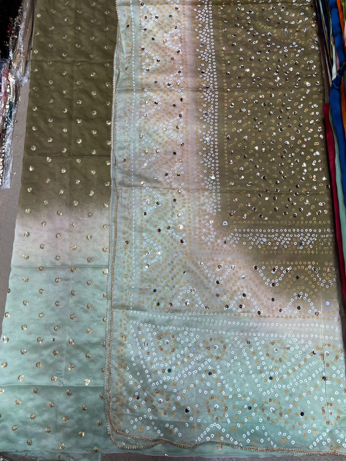 Luxury Medium Silk 3 Pcs Suit